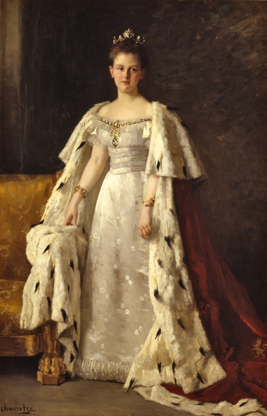 Thérèse Schwartze, 1897-1898. Collectie Paleis Het Loo, Apeldoorn, langdurig bruikleen Koninklijke Verzamelingen, Den Haag
