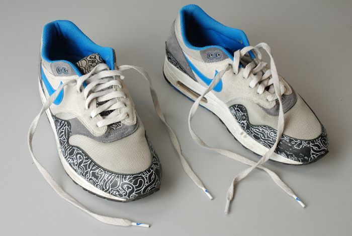 Nike Air Max, Rotterdam, rapper Excellent. Collectie Museum Rotterdam.