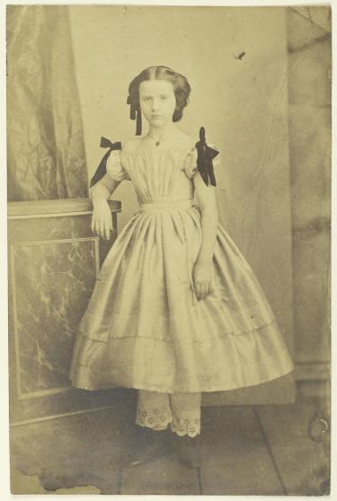 Afb.5. Portret van een meisje, ca. 1853, collectie Rijksmuseum Amsterdam.