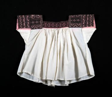 Mode Traditionele jurken Folkloristische blouses H.Moser Folkloristische blouse wit casual uitstraling 